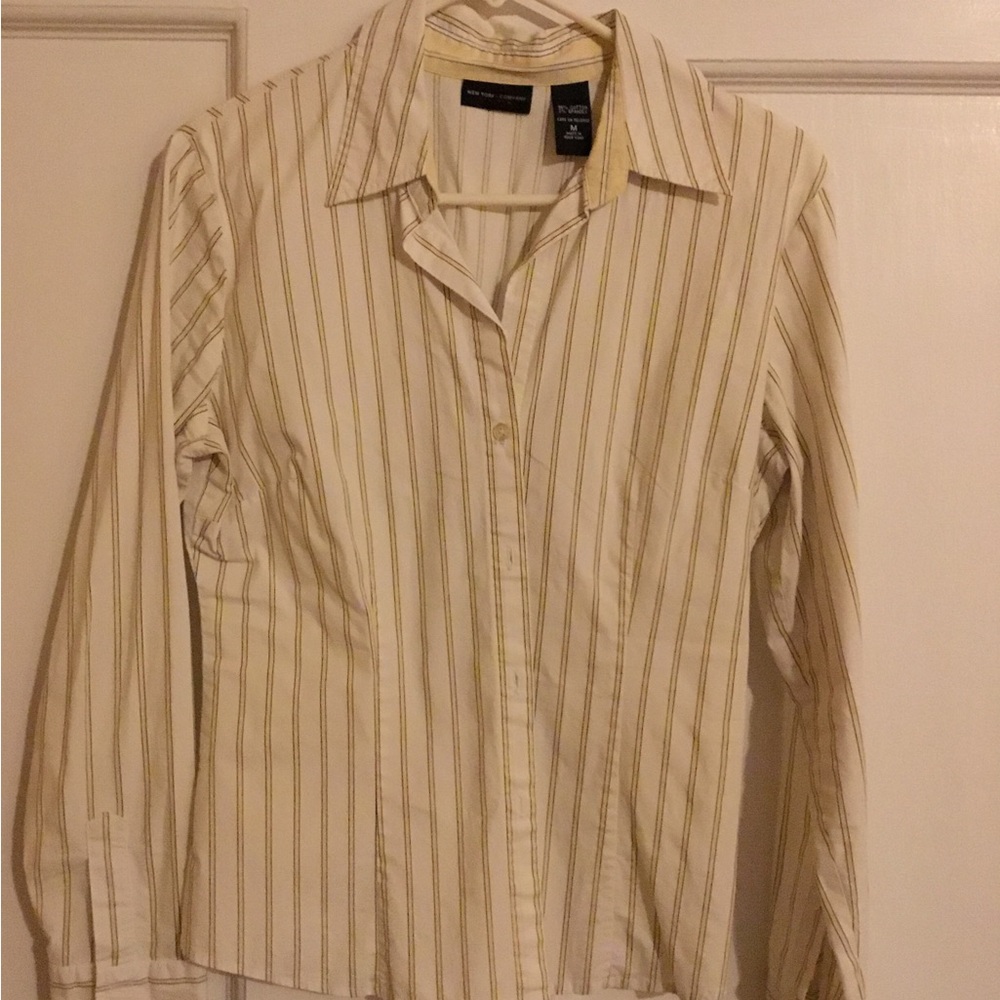 New York & Co. long sleeve, button down shirt